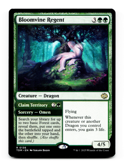 Bloomvine Regent [Tarkir: Dragonstorm] MTG Magic NM/M 🌳🌳 - Image 1