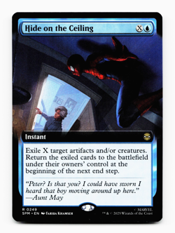 Hide on the Ceiling (Extended Art) - [Marvel's Spider-Man] MTG 💧 - Image 1