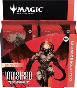 MTG Innistrad Remastered Collector Booster Box - Factory Sealed (ENGLISH) - Image 1