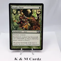 MTG - M11 - Dryad's Favor - #169 - Lightly Played - Image 1