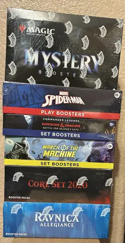 Mtg Booster Box Lot Of 6 Sealed Boxes - Instant Collection - SHIPS FAST ⚡ - Image 1