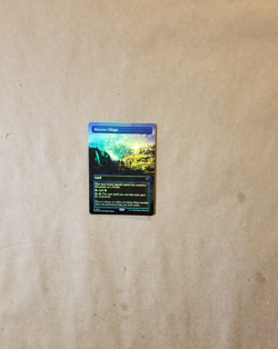 MTG Magic Tarkir: Dragonstorm X1 BORDERLESS FOIL Mistrise Village (NM/M) - Image 1