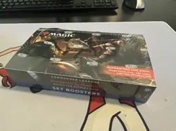 Magic the Gathering - Commander Legends Battle for Baldur's Gate Set Booster Box 195166181363 - Image 1