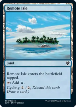 1x Remote Isle - Commander 2020 - Near Mint, English - MTG! - Image 1