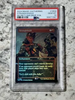 Stranglehold FOIL SLD #1804 PSA 10 (MTG Secret Lair Drop 2024) Karlach - Image 1