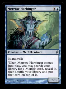 MTG Merrow Harbinger LP Light Play Lorwyn [2321] - Image 1
