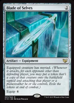 MTG Blade of Selves, Commander 2015, Heavily Played, English - Image 1