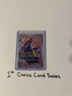 Samurott 107/086 - White Flare - Illustration Rare Holo Pokemon S&V TCG NM - Image 1