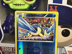 Pokemon TCG Double Crisis - Team Aqua's Spheal #3/34 - Reverse Holo Card - Image 2