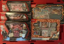 Pokemon TCG: (Lot of 5) Team Rocket's Mewtwo/Charizard ex Box (Read description) - Image 1