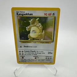 Pokemon TCG Kangaskhan Jungle 5/64 Holo Unlimited Holo Rare LP - Image 1
