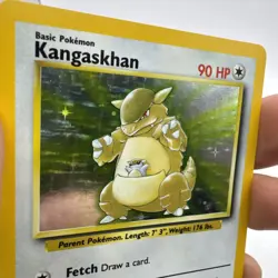 Pokemon TCG Kangaskhan Jungle 5/64 Holo Unlimited Holo Rare LP - Image 3
