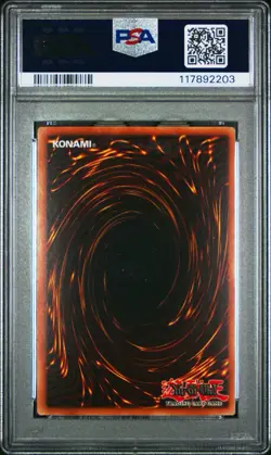 2002 Yu-Gi-Oh! Dust Tornado Pharaoh’s Servant PSV 1st Edition Super Rare PSA 9 - Image 2