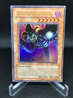 Toon Summoned Skull Magic Ruler MRL-073 1st Edition Ultra Rare Vintage - Image 1