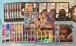 One Piece TCG English 32 Card Lot: SR/ Alt Art/ Don - Image 1