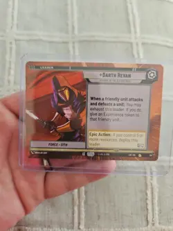 Star Wars Unlimited LotF Hyperspace Card LOF281 Darth Revan PACK FRESH - Image 1