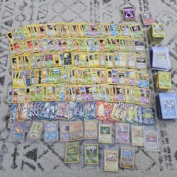 Huge Collection Bulk Lot of 600+ Pokemon Cards Vintage 1999 WOTC - Image 1