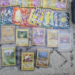 Huge Collection Bulk Lot of 600+ Pokemon Cards Vintage 1999 WOTC - Image 2
