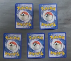 Lot Containing the 5 Pokemon Cards Pictured (Misc Aquapolis Reverse-Holos) - Image 2