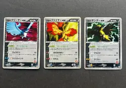 Team Rocket's Articuno Moltres Zapdos ex 010 014/020 063/084 Pokemon Card 881 - Image 1