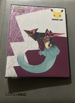Dragapult Prime SWSH132 JUMBO Celebrations Promo with Dragapult card binder-NEW - Image 3