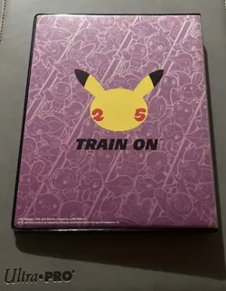 Dragapult Prime SWSH132 JUMBO Celebrations Promo with Dragapult card binder-NEW - Image 4