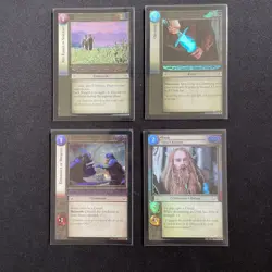 Mines Of Moria Foil 19 Card Lot - Lord Of The Rings Reading Card Game Lotr Tcg - Image 5