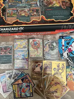 Pokemon Promo Cards Lot & 5 Boosters- Charizard Ex Box 34 Promo Cards & More! - Image 4