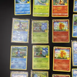 Pokemon 25th Anniversary McDonalds Promo Complete Master Set Holo+Non 50 cards - Image 3