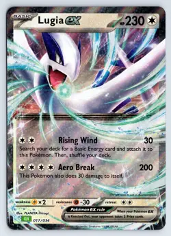Lugia ex JUMBO OVERSIZED Trading Card Game Classic 017/034 NM/NP - Image 1