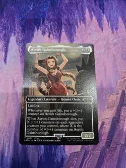 Aerith Gainsborough (Borderless) Final Fantasy "Chaerith" RC PROMO 0001 - Image 1