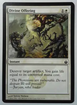 Divine Offering *PLAYSET* Magic MtG x4 Mirrodin Besieged SP - Image 1