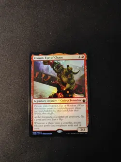 Okaun, Eye of Chaos - Pre-release FOIL - Magic MTG - Image 1