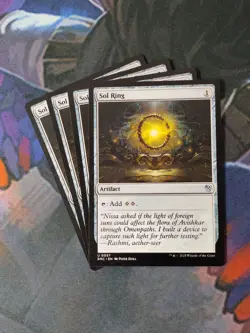 Sol Ring 0057 x 4 | 7% Off 2+ | Aetherdrift | NM | MTG - Image 1