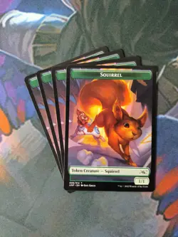 Squirrel Token x 4 | 7% Off 2+ | Unfinity | NM | MTG - Image 1