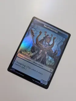 MTG - Zombie 0003/Shapeshifter Token (Foil) - Aetherdrift NM/M Condition - Image 3