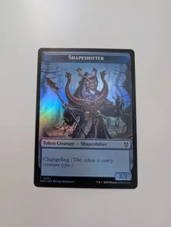 MTG - Zombie 0003/Shapeshifter Token (Foil) - Aetherdrift NM/M Condition - Image 4