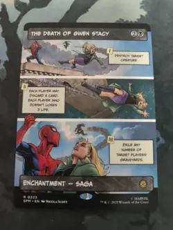 The Death Of Gwen Stacy Borderless - Image 1