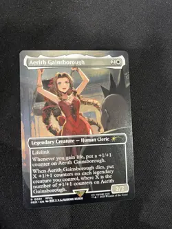 Aerith Gainsborough (Borderless) Final Fantasy RC Promo Nonfoil - Image 1