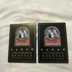 MTG Force of Will Signed by Paul McCabe -1997 World Championships + Hammer of... - Image 4