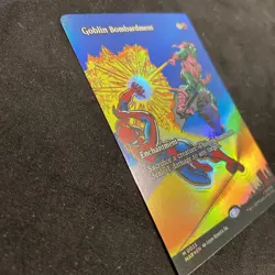 Goblin Bombardment - #23 -Foil- (Borderless) Marvel Universe Eternal-Legal - Mtg - Image 3