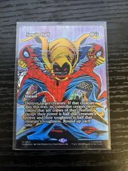 Saw in Half (Borderless) Marvel Universe Eternal-Legal Foil - Image 1