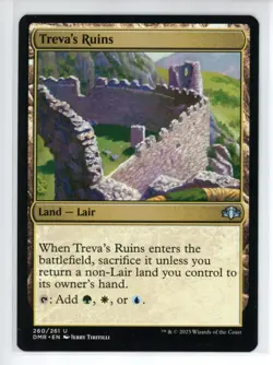 TREVA'S RUINS Dominaria Remastered #260 DMR(NM+)(MTG) - Image 1