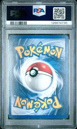 1999 POKEMON GAME #12 NINETALES-HOLO SHADOWLESS - PSA 5 - Image 2