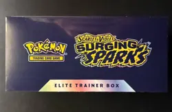 Pokemon TCG Scarlet & Violet Surging Sparks Sealed Elite Trainer Box ETB - Image 3