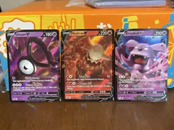 Pokemon Card Lot 3 V Cards NM/M - Image 1