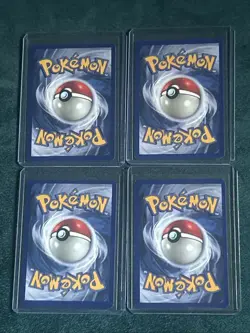 1999 Pokemon 1st Edition Base Set Machamp Holo Machoke/Machop/Energy - 4 Cards - Image 2