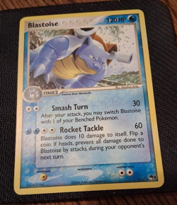 Pokemon Blastoise 1/17 Pop 3 NON HOLO Rare Nm/Mt Condition - Image 1