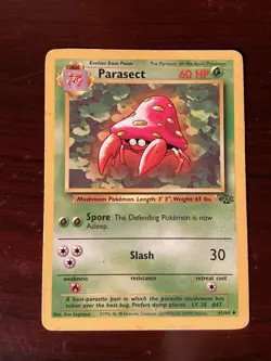 Parasect 41/64 Pokemon 1999 Jungle - MP - Image 1