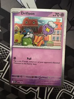 Drifloon 005 Mega Evolutions Black Star Promo Cosmo Holo Pokemon TCG - Image 1